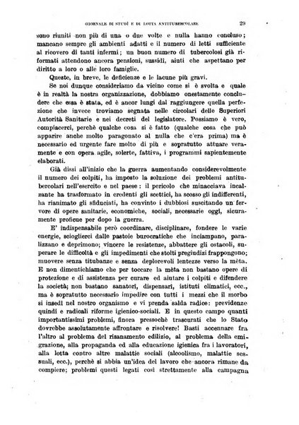 Tubercolosi giornale di studi e di lotta antitubercolare