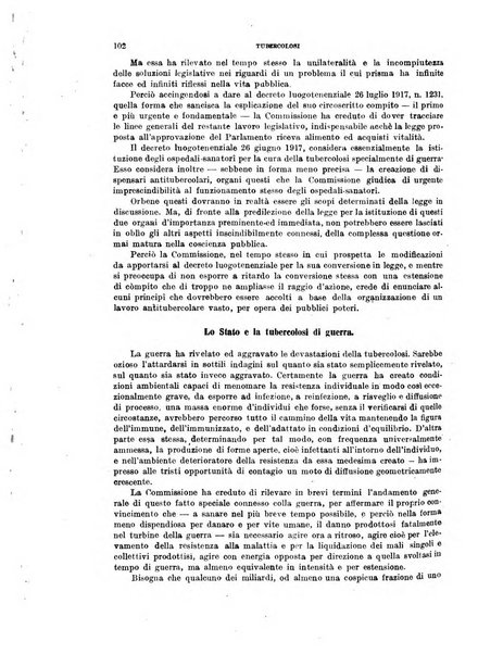 Tubercolosi giornale di studi e di lotta antitubercolare