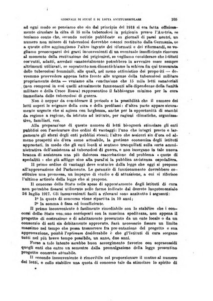 Tubercolosi giornale di studi e di lotta antitubercolare