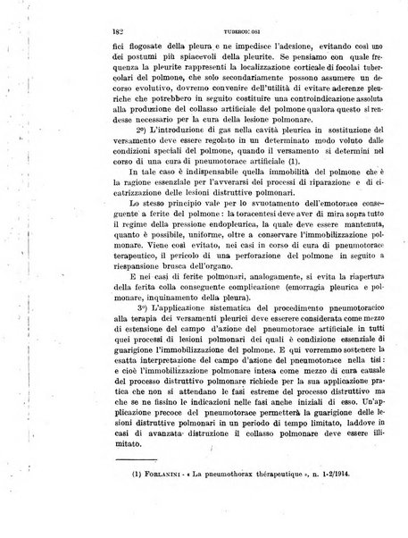 Tubercolosi giornale di studi e di lotta antitubercolare