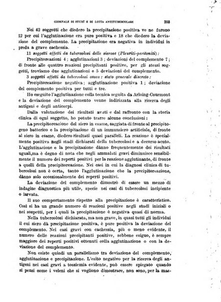 Tubercolosi giornale di studi e di lotta antitubercolare