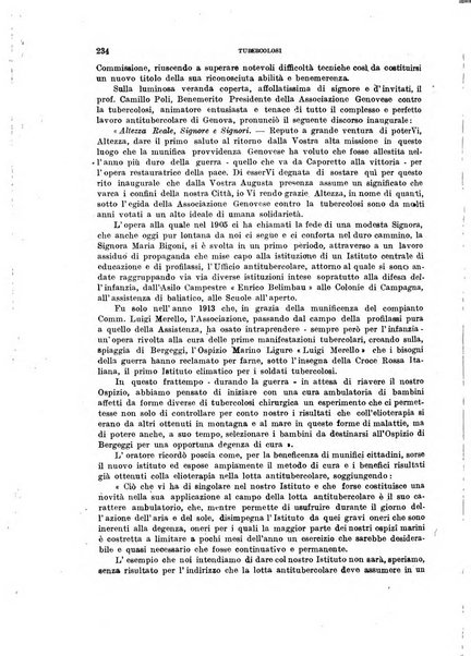 Tubercolosi giornale di studi e di lotta antitubercolare