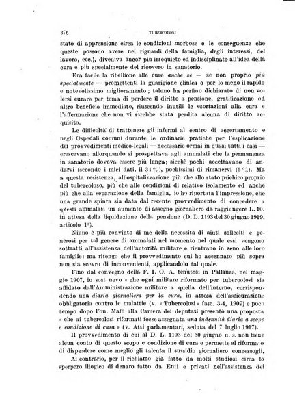 Tubercolosi giornale di studi e di lotta antitubercolare