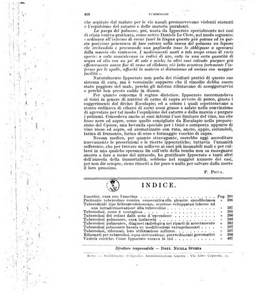 Tubercolosi giornale di studi e di lotta antitubercolare