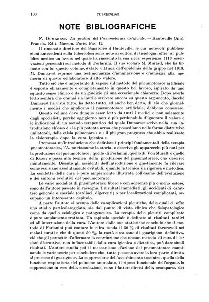 Tubercolosi giornale di studi e di lotta antitubercolare