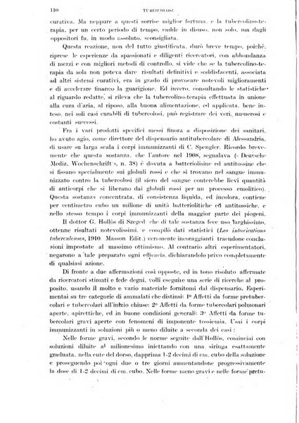 Tubercolosi giornale di studi e di lotta antitubercolare