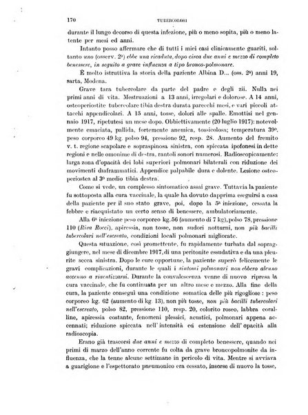 Tubercolosi giornale di studi e di lotta antitubercolare