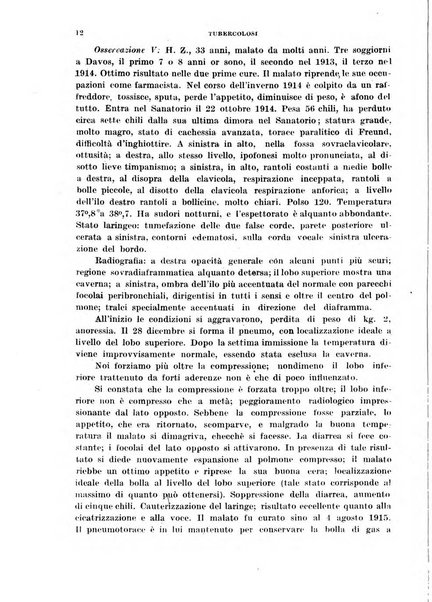 Tubercolosi giornale di studi e di lotta antitubercolare