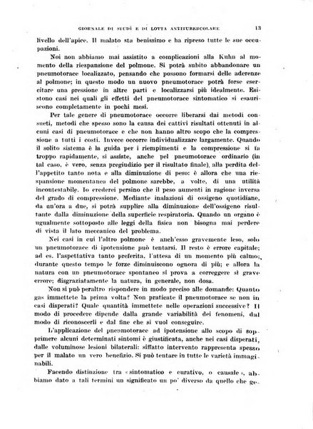 Tubercolosi giornale di studi e di lotta antitubercolare