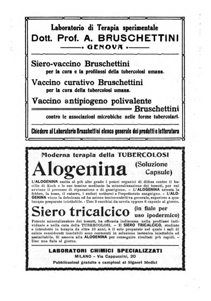 Tubercolosi giornale di studi e di lotta antitubercolare