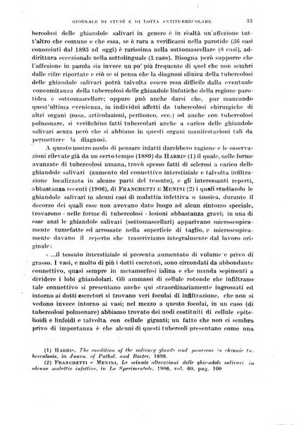 Tubercolosi giornale di studi e di lotta antitubercolare