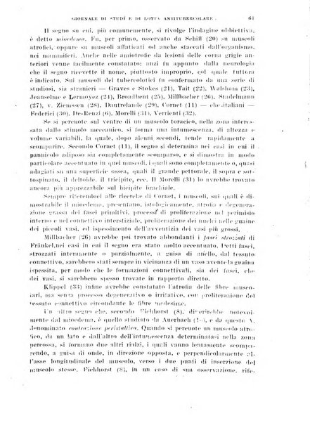 Tubercolosi giornale di studi e di lotta antitubercolare