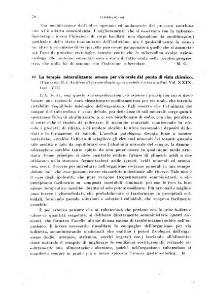 Tubercolosi giornale di studi e di lotta antitubercolare