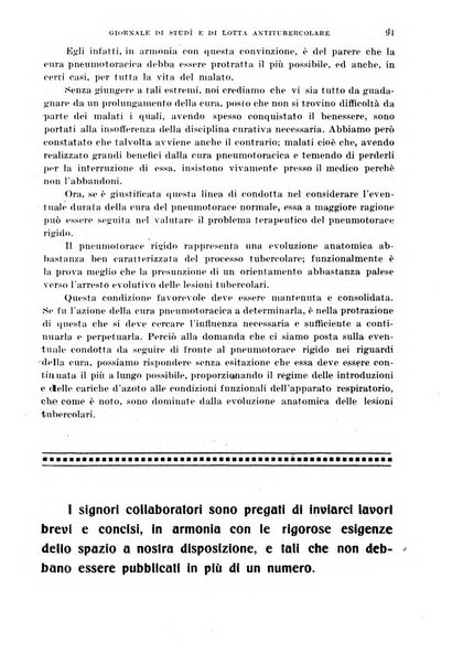 Tubercolosi giornale di studi e di lotta antitubercolare