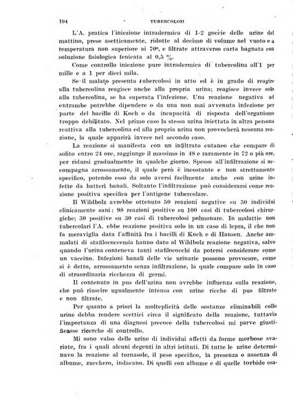 Tubercolosi giornale di studi e di lotta antitubercolare