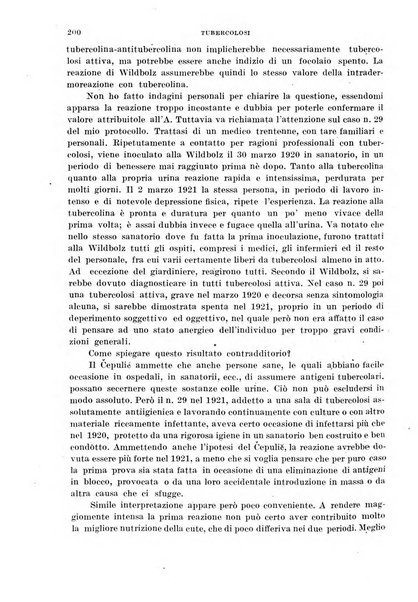 Tubercolosi giornale di studi e di lotta antitubercolare