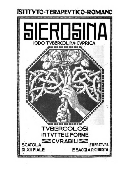 Tubercolosi giornale di studi e di lotta antitubercolare