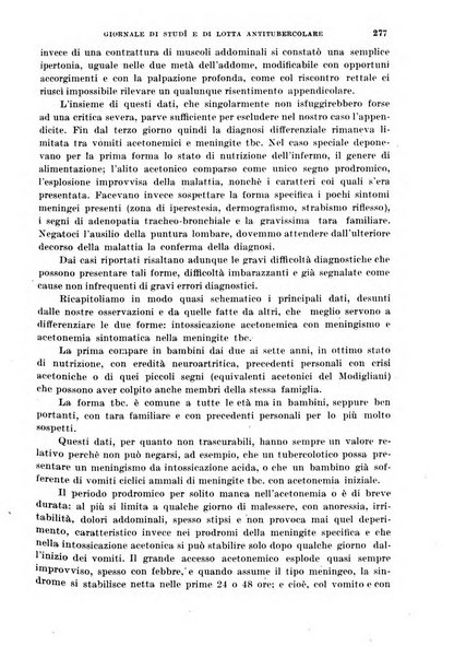 Tubercolosi giornale di studi e di lotta antitubercolare