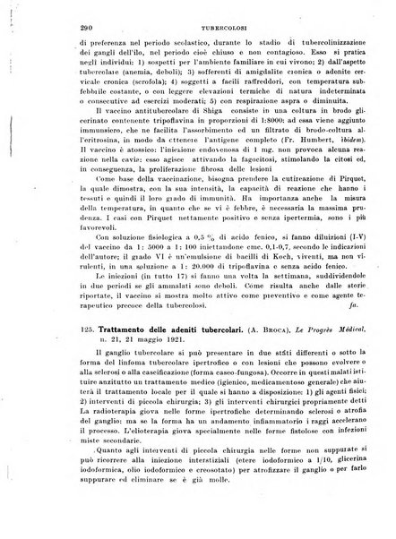 Tubercolosi giornale di studi e di lotta antitubercolare