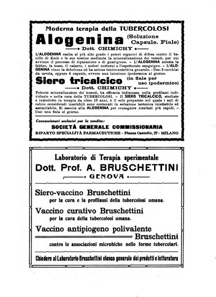 Tubercolosi giornale di studi e di lotta antitubercolare