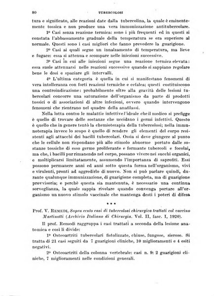 Tubercolosi giornale di studi e di lotta antitubercolare