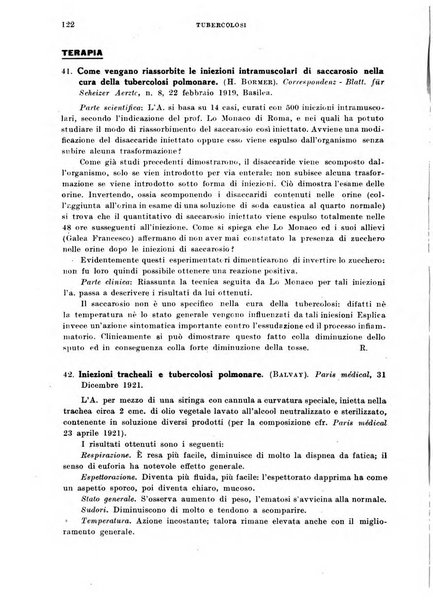 Tubercolosi giornale di studi e di lotta antitubercolare