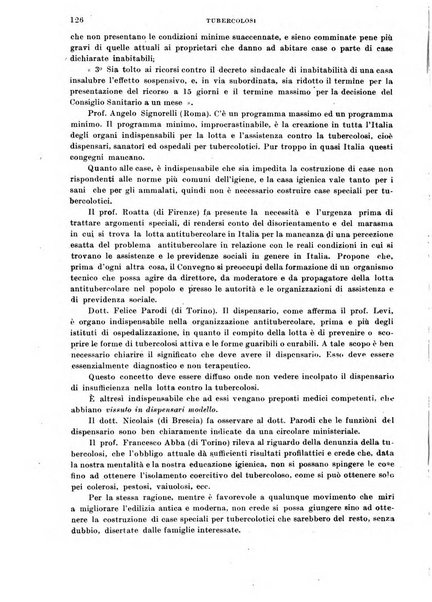 Tubercolosi giornale di studi e di lotta antitubercolare