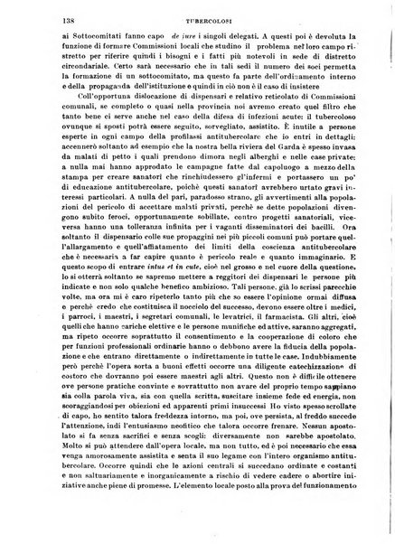 Tubercolosi giornale di studi e di lotta antitubercolare