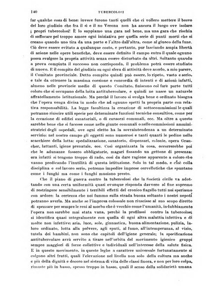 Tubercolosi giornale di studi e di lotta antitubercolare