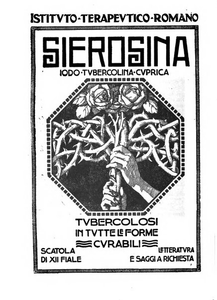 Tubercolosi giornale di studi e di lotta antitubercolare