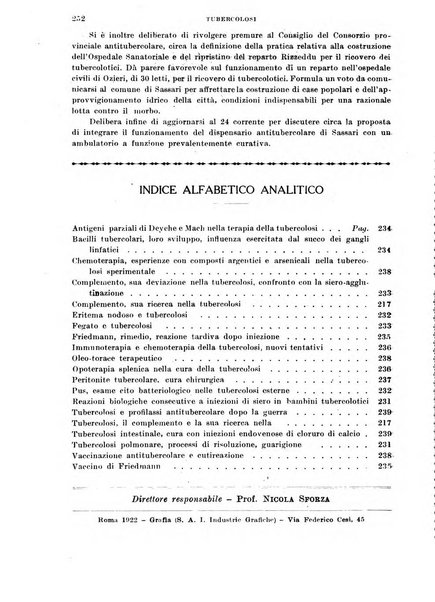 Tubercolosi giornale di studi e di lotta antitubercolare