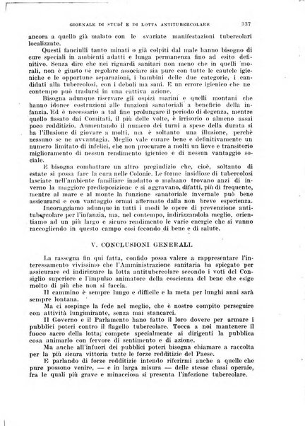 Tubercolosi giornale di studi e di lotta antitubercolare