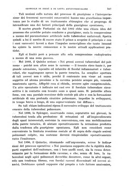 Tubercolosi giornale di studi e di lotta antitubercolare