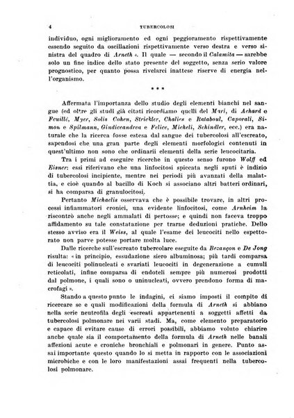 Tubercolosi giornale di studi e di lotta antitubercolare