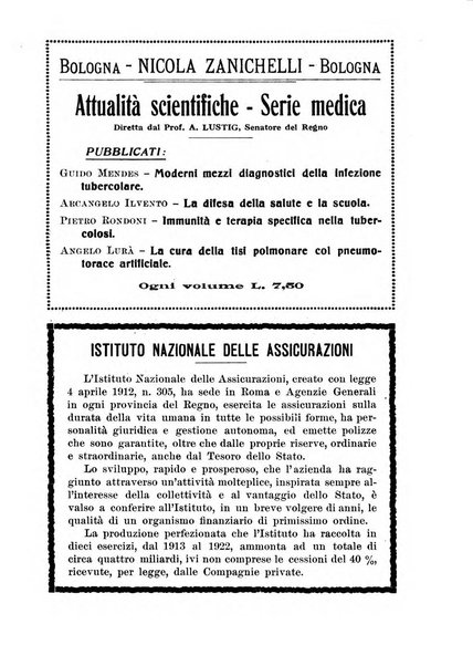 Tubercolosi giornale di studi e di lotta antitubercolare