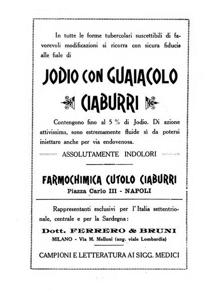 Tubercolosi giornale di studi e di lotta antitubercolare