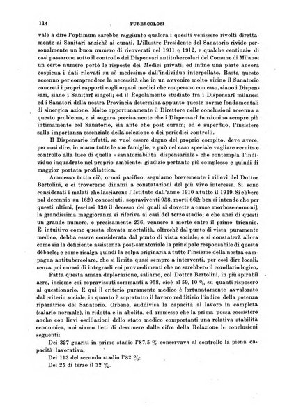 Tubercolosi giornale di studi e di lotta antitubercolare