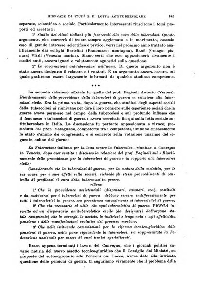 Tubercolosi giornale di studi e di lotta antitubercolare