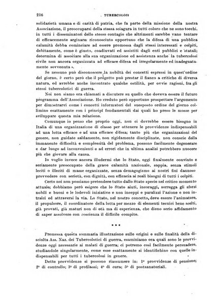 Tubercolosi giornale di studi e di lotta antitubercolare