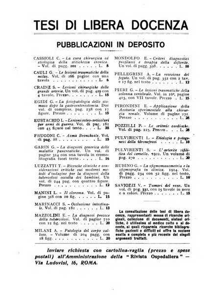 Tubercolosi giornale di studi e di lotta antitubercolare