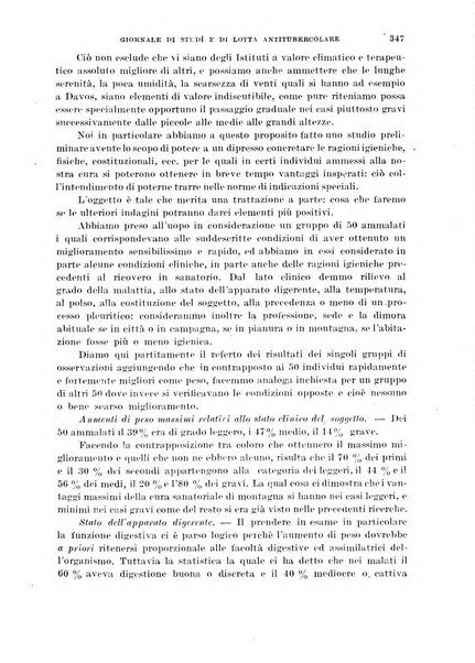 Tubercolosi giornale di studi e di lotta antitubercolare