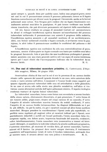 Tubercolosi giornale di studi e di lotta antitubercolare