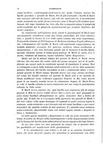 Tubercolosi giornale di studi e di lotta antitubercolare