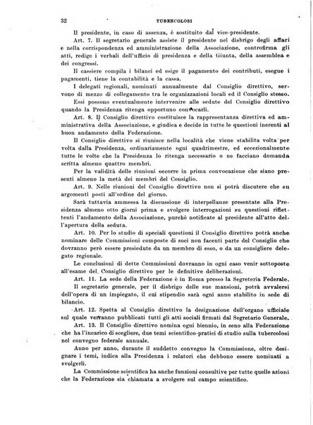 Tubercolosi giornale di studi e di lotta antitubercolare