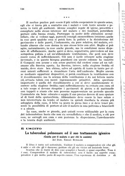 Tubercolosi giornale di studi e di lotta antitubercolare