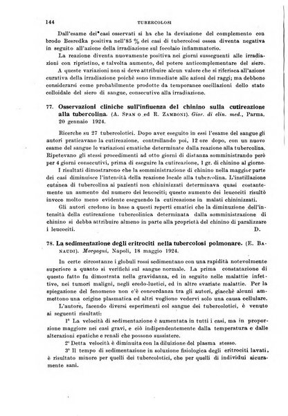 Tubercolosi giornale di studi e di lotta antitubercolare