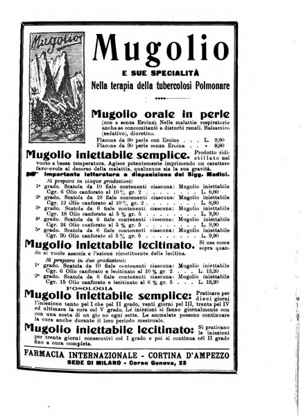 Tubercolosi giornale di studi e di lotta antitubercolare