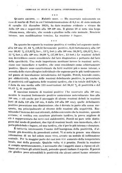 Tubercolosi giornale di studi e di lotta antitubercolare