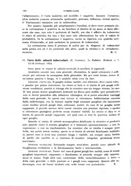 Tubercolosi giornale di studi e di lotta antitubercolare