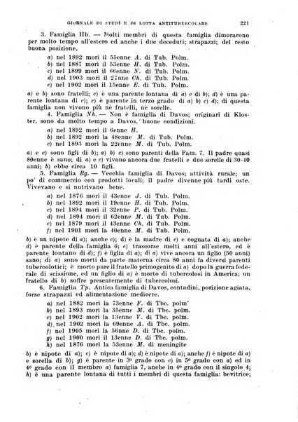 Tubercolosi giornale di studi e di lotta antitubercolare